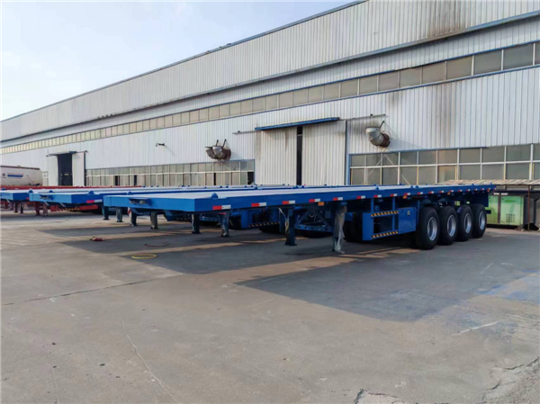 平板運輸半掛車